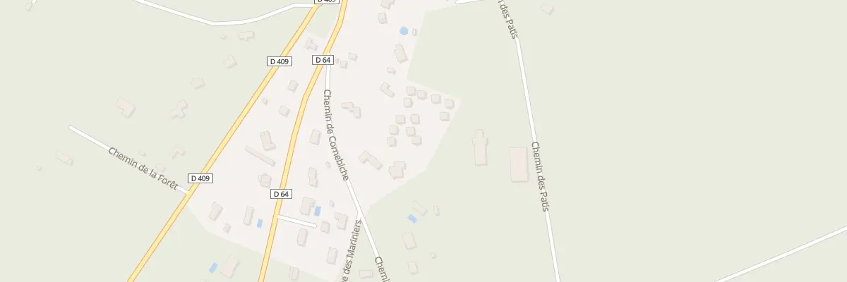 Plan du 63 Vc Passee des Vaches à Arbonne-la-Forêt