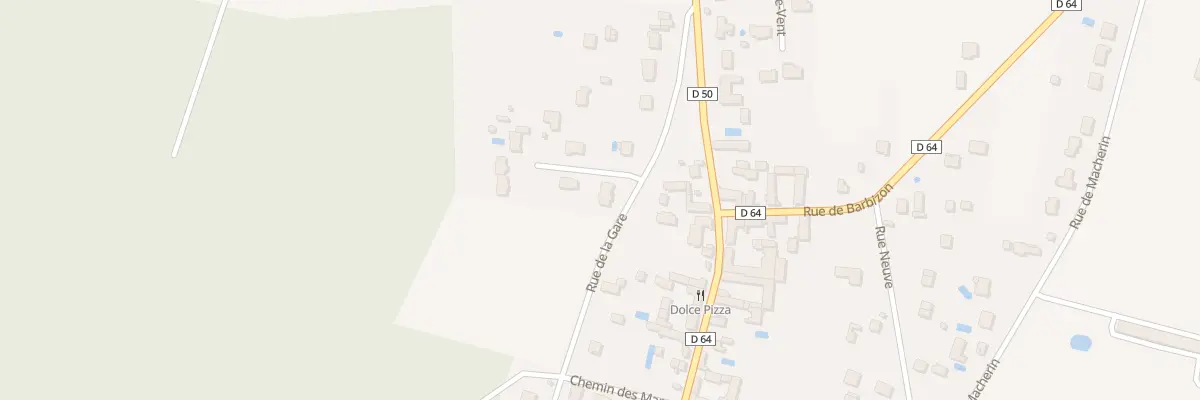 Plan du 1035 Rue de la Gare à Arbonne-la-Forêt