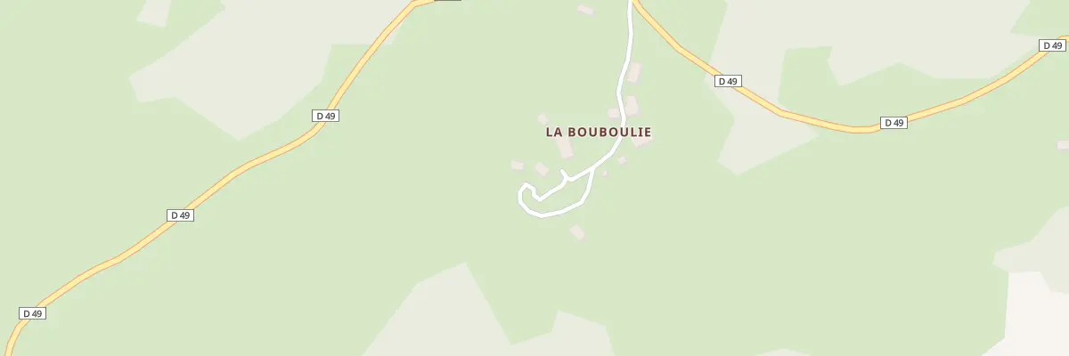 Plan du 5015 La Bouboulie à Antignac