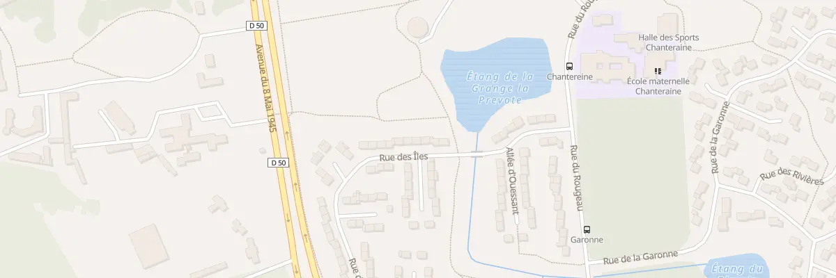 Plan du 55 Rue des Iles à Savigny-le-Temple