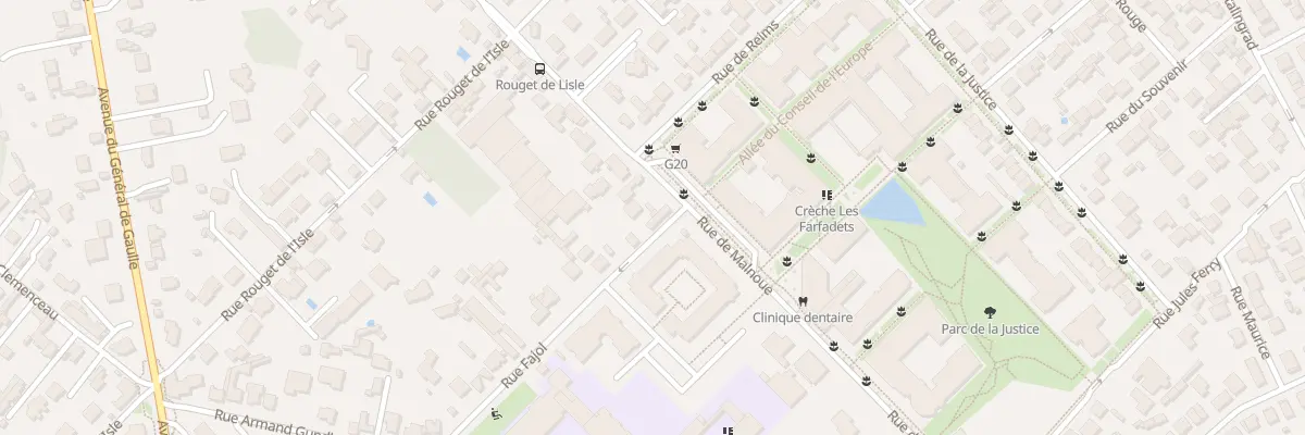 Plan du 56 Rue de Malnoue à Noisy-le-Grand