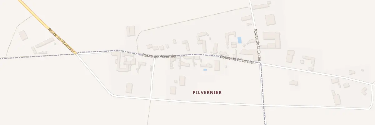Plan du 17 Ham de Pilvernier à Gironville