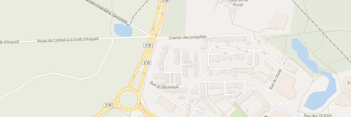 Plan du 18 All du Roitelet à Nandy