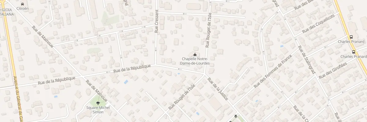 Plan du 81B Rue de la République à Noisy-le-Grand