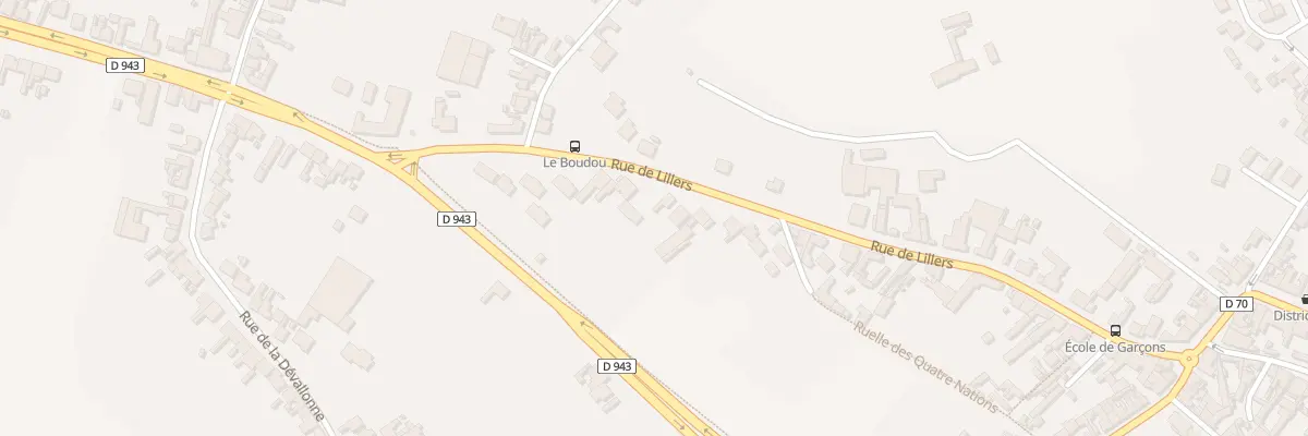 Plan du 377 Rue de Lillers à Chocques