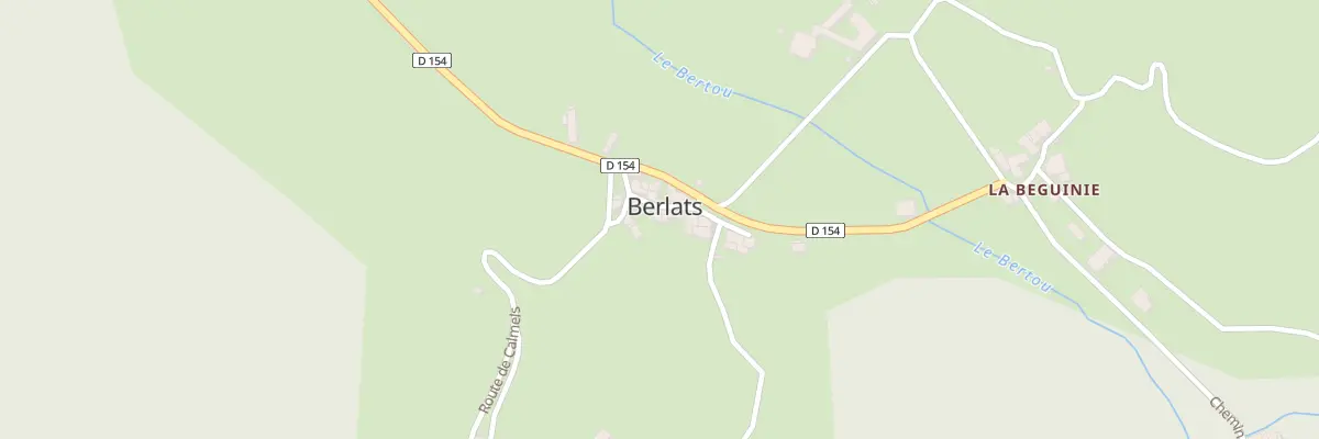 Plan du 5003 Berlats à Berlats