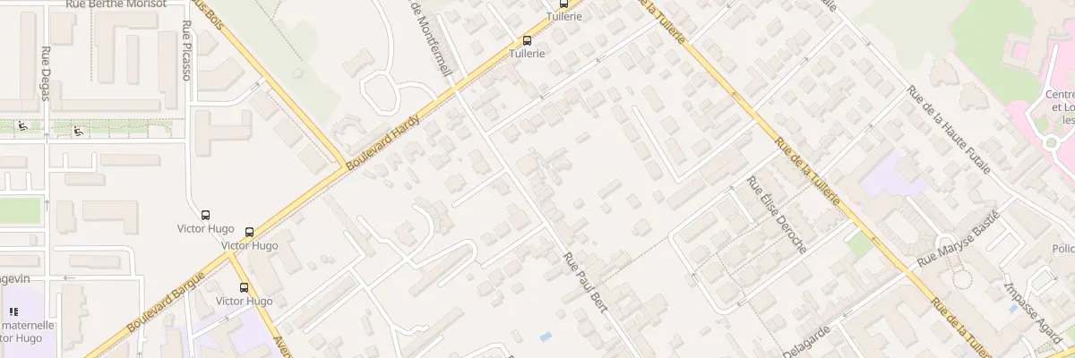 Plan du 56 Rue Paul Bert à Montfermeil