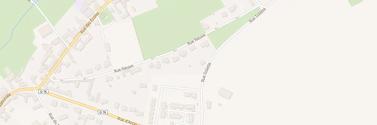 Plan du 24 Rue Neuve à Savy-Berlette