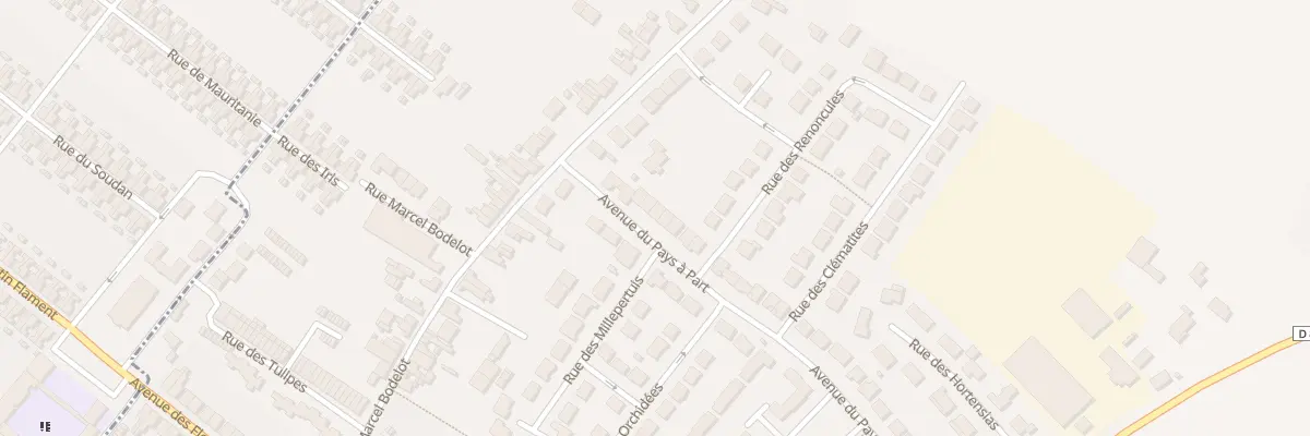 Plan du 318 Av du Pays À Part à Haillicourt