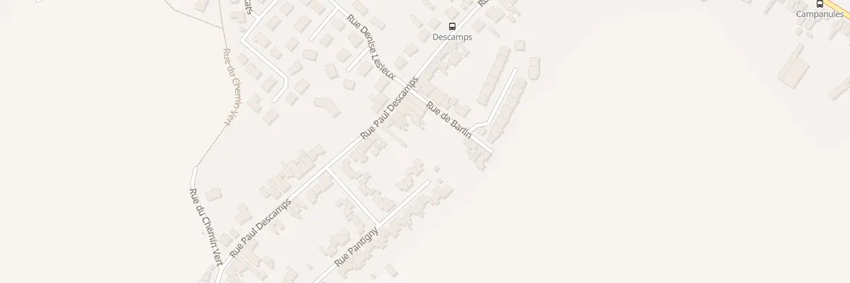 Plan du 630 Rue Paul Descamps à Bruay-la-Buissière