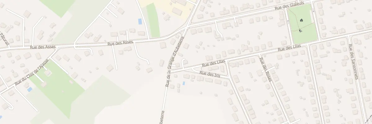 Plan du 54 Rue des Lilas à Domérat
