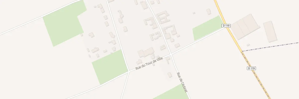 Plan du 22 Rue Michel Vion à Hénencourt