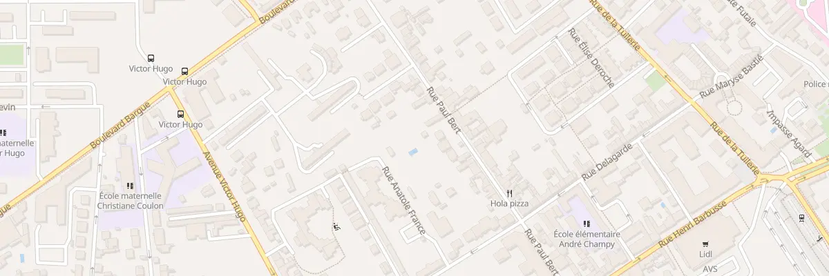 Plan du 25 Rue Paul Bert à Montfermeil