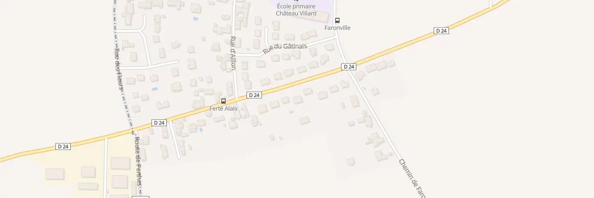 Plan du 20 Rue de la Ferté-alais à Boissise-le-Roi