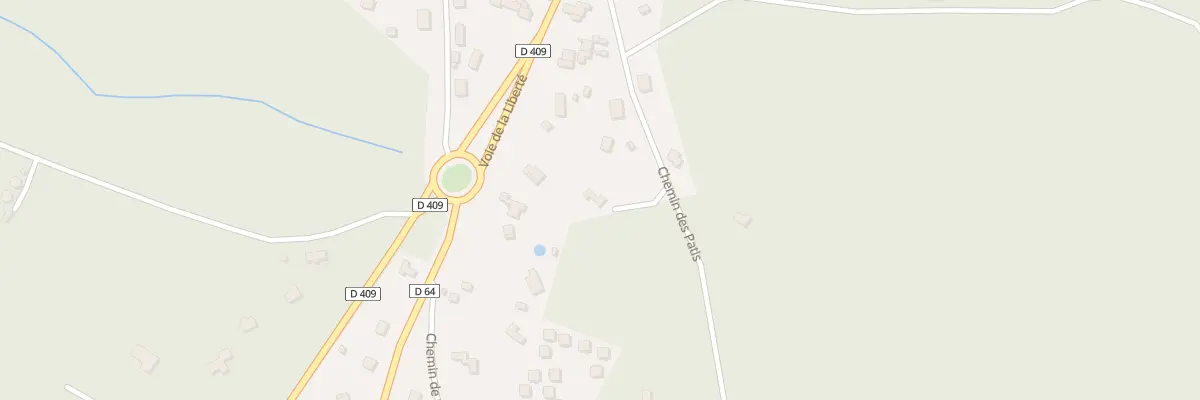 Plan du 5128 Les Patis à Arbonne-la-Forêt