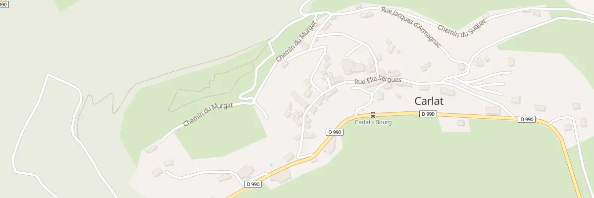 Plan du 5111 Le Bourg à Carlat