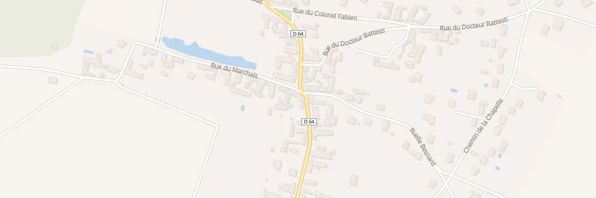 Plan du 37 Rue du Closeau à Achères-la-Forêt