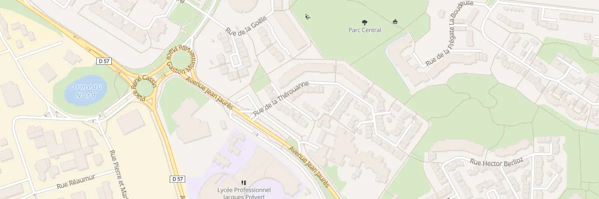 Plan du 4 Rue de la Thérouanne à Combs-la-Ville