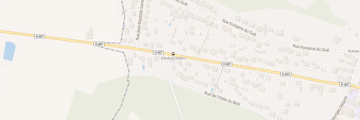 Plan du 37 Rue du Gen Leclerc à Thiers-sur-Thève