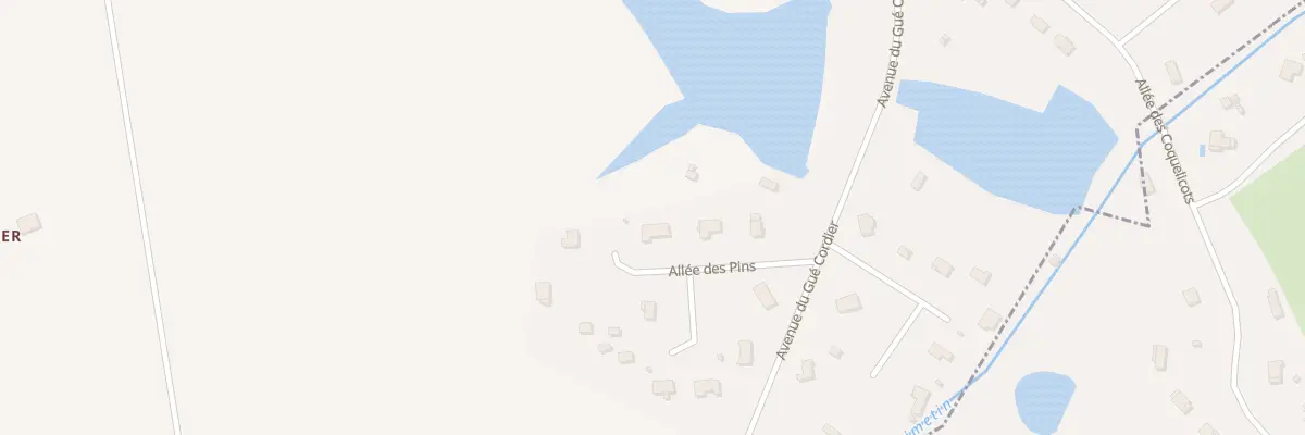 Plan du 154 All des Pins à Noyers