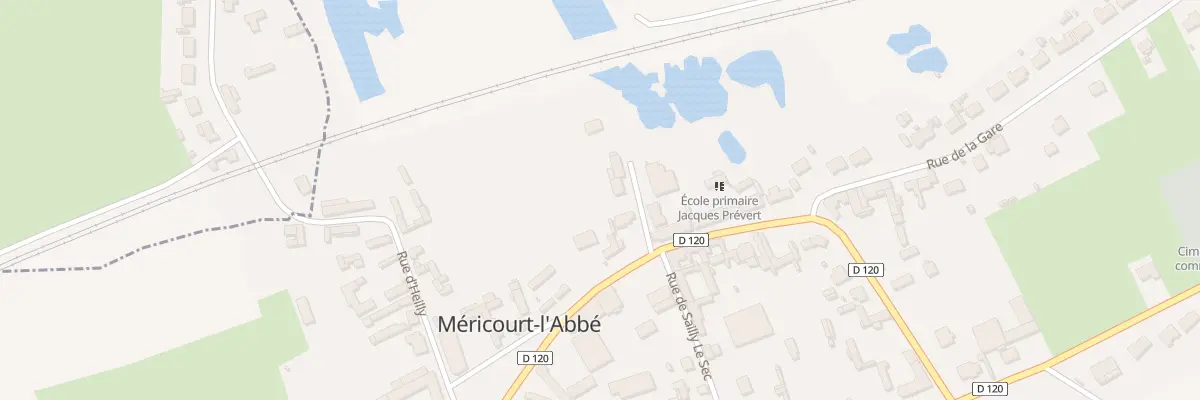 Plan du 1 Pl du Petit Prié à Méricourt-l’Abbé
