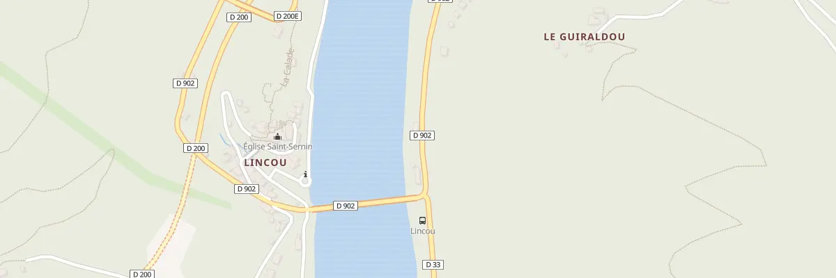 Plan du 5697 Lincou à Réquista