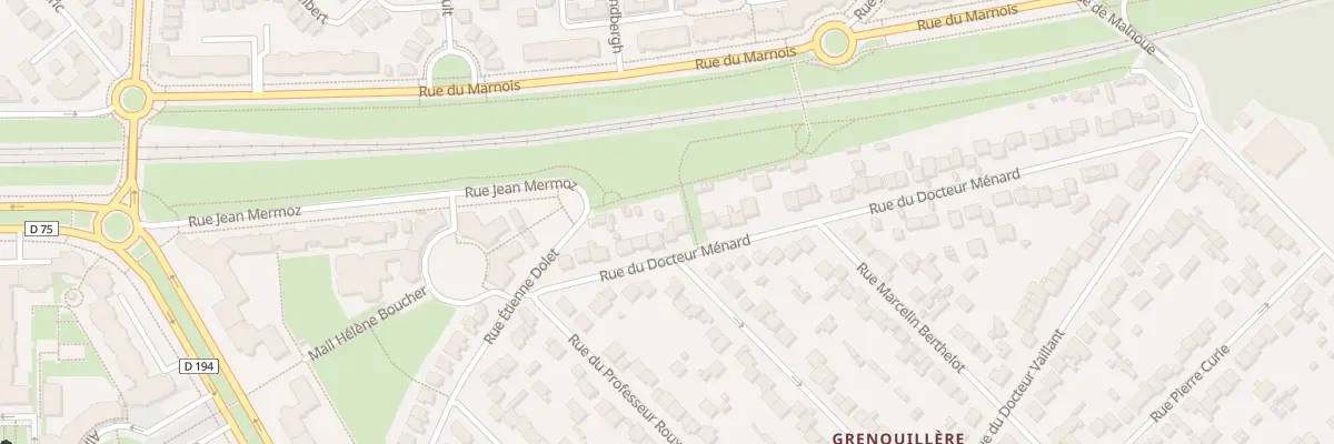 Plan du 15 Rue du Docteur Ménard à Noisy-le-Grand