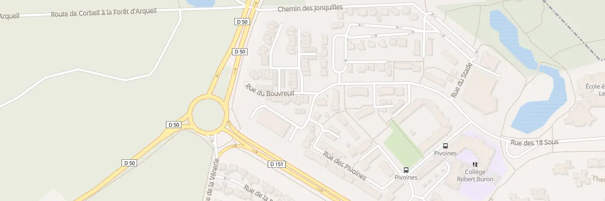 Plan du 14 Rue du Bouvreuil à Nandy