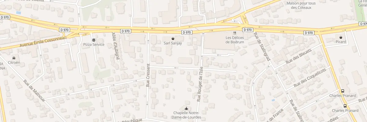 Plan du 12 Rue Marthe à Noisy-le-Grand