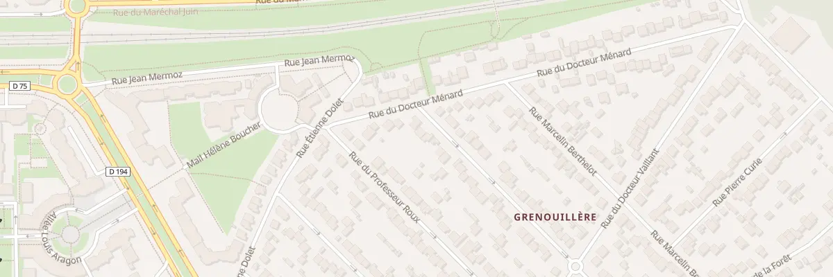 Plan du 4 Rue Camille Flammarion à Noisy-le-Grand