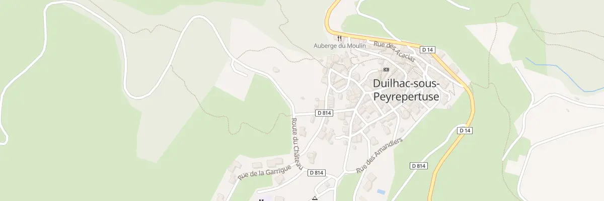 Plan du 12 Rte du Chateau (Ancienne) à Cucugnan