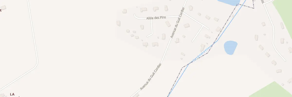 Plan du 159 All des Genets à Noyers
