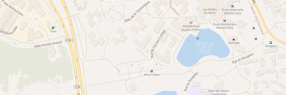 Plan du 1 Rue de l’Ancien Collège à Savigny-le-Temple