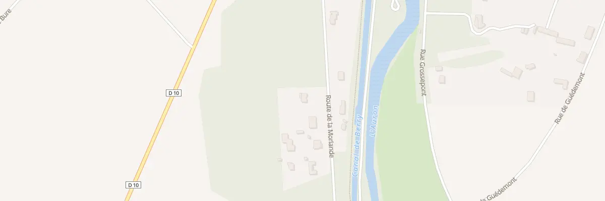 Plan du 30 Rue de la Moriande à Dun-sur-Auron