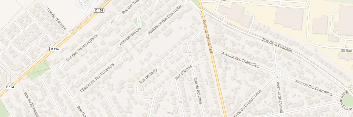 Plan du 9 Rue de Berry à Noisy-le-Grand