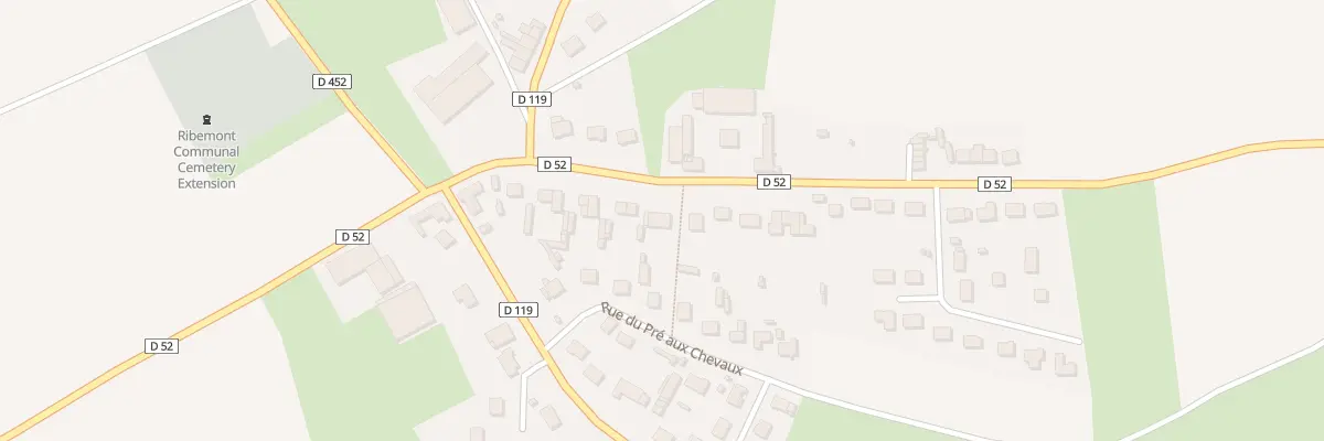 Plan du 16 Rte de Buire à Ribemont-sur-Ancre