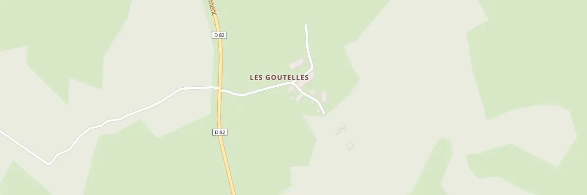Plan du 5211 Les Goutelles à Condat-en-Combraille