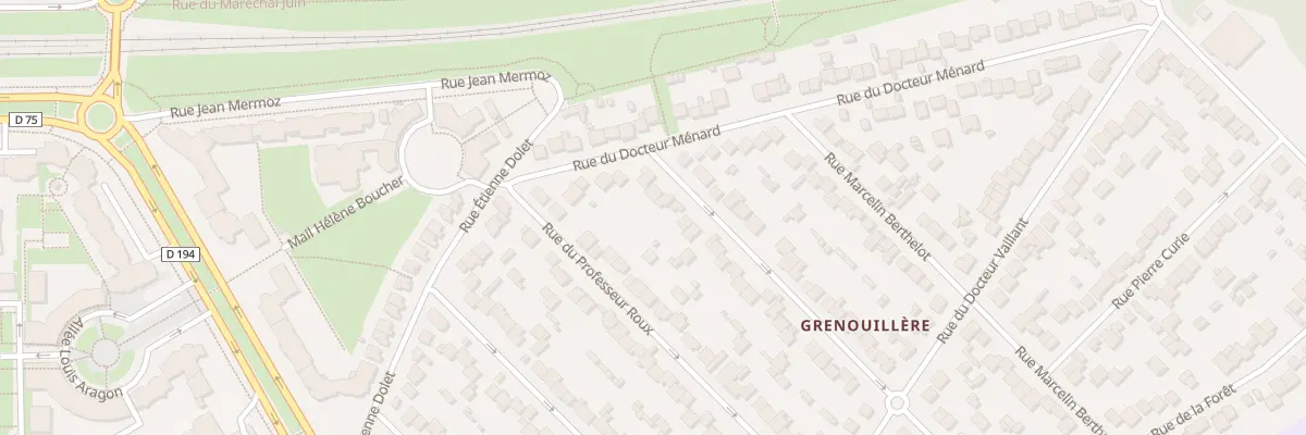 Plan du 6 Rue Camille Flammarion à Noisy-le-Grand