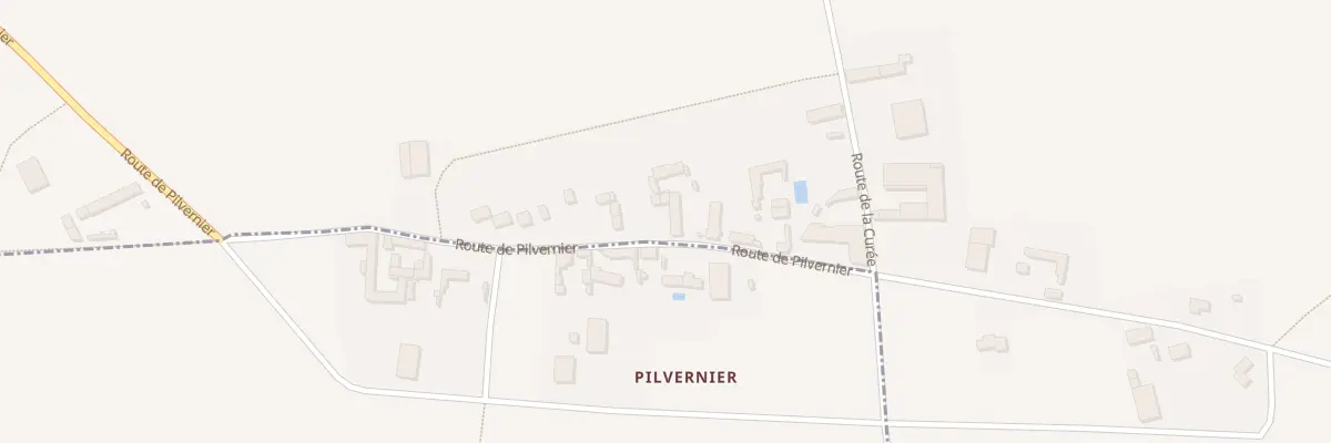 Plan du 16 Ham de Pilvernier à Mondreville