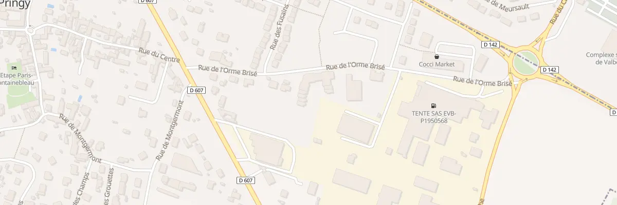 Plan du 5 Rue de l’Orme Brise à Pringy