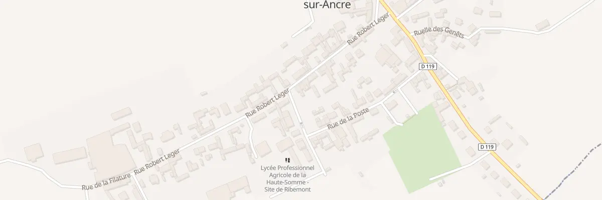 Plan du 21 Rue Robert Léger à Ribemont-sur-Ancre