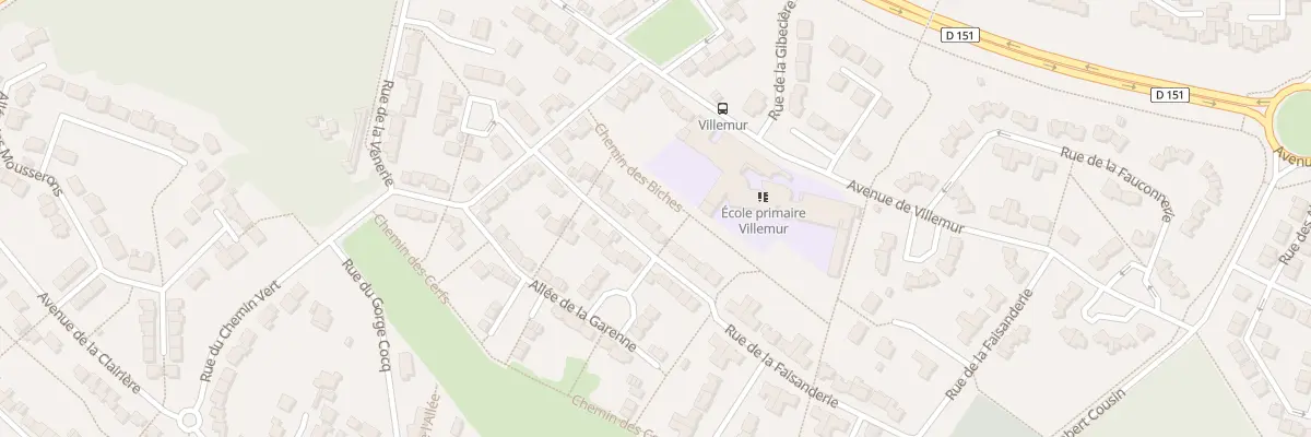 Plan du 430 Rue de la Faisanderie à Nandy