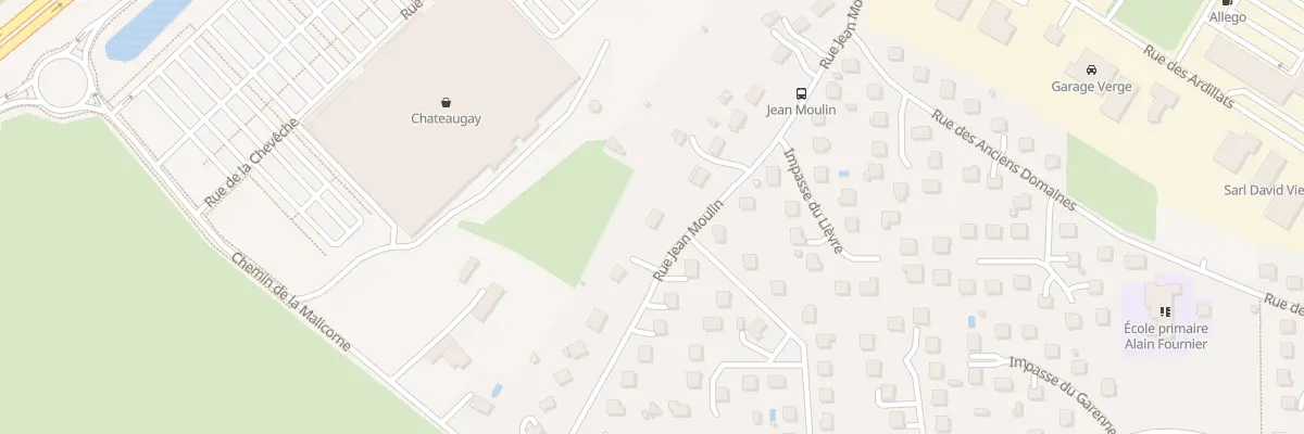 Plan du 42 Rue Jean Moulin à Domérat
