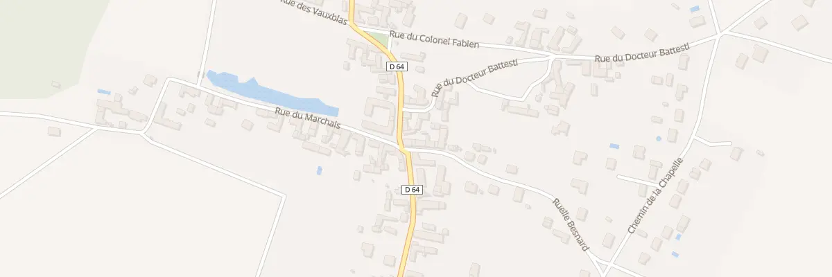 Plan du 46 Rue du Closeau à Achères-la-Forêt
