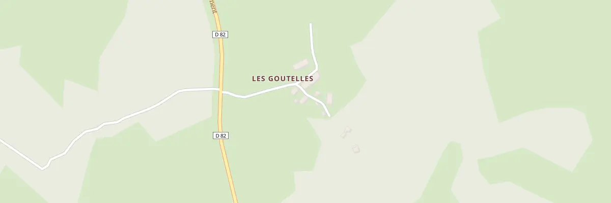 Plan du 5210 Les Goutelles à Condat-en-Combraille