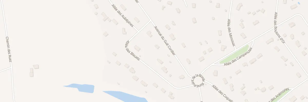 Plan du 25 All du Gué Cordier à Noyers