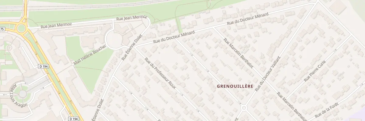 Plan du 10 Rue Camille Flammarion à Noisy-le-Grand