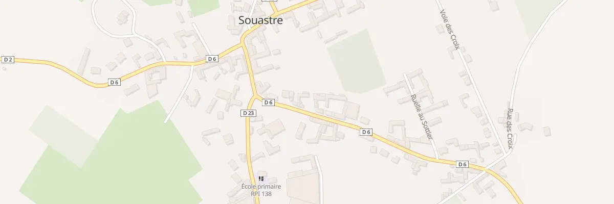 Plan du 4 Rue de Foncquevillers à Souastre