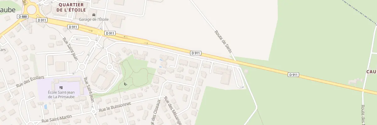 Plan du 26 Rue de l’Aube à Luc-la-Primaube