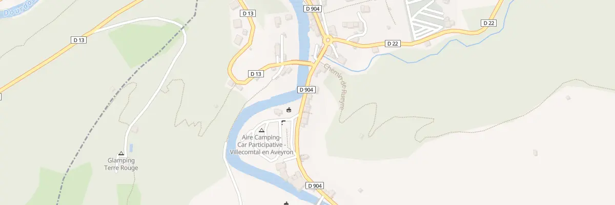 Plan du 5 Av du 19 Mars 1962 à Villecomtal